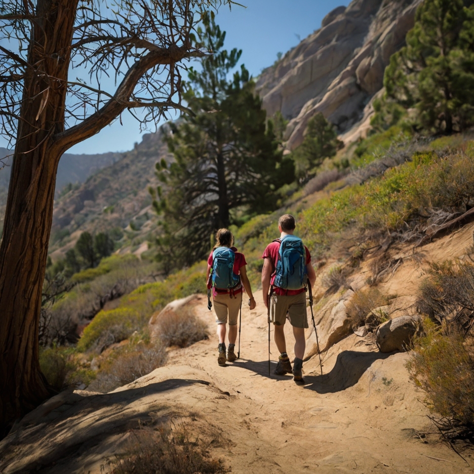 Hiking in California