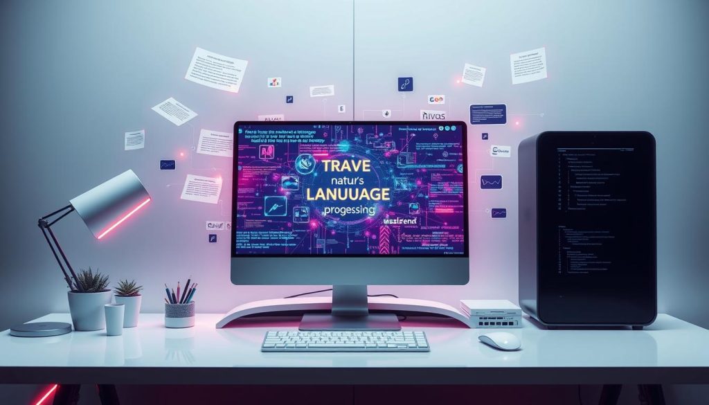 AI natural language processing for article writing