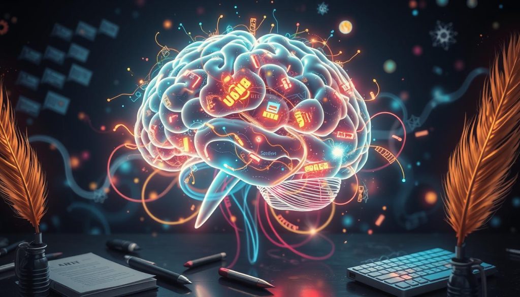 AI writer enhancing content creation